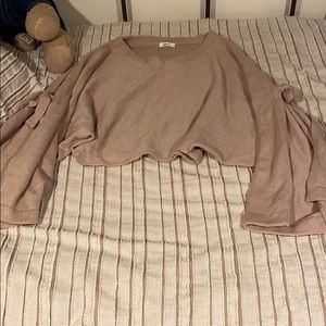 Women’s cropped sweater